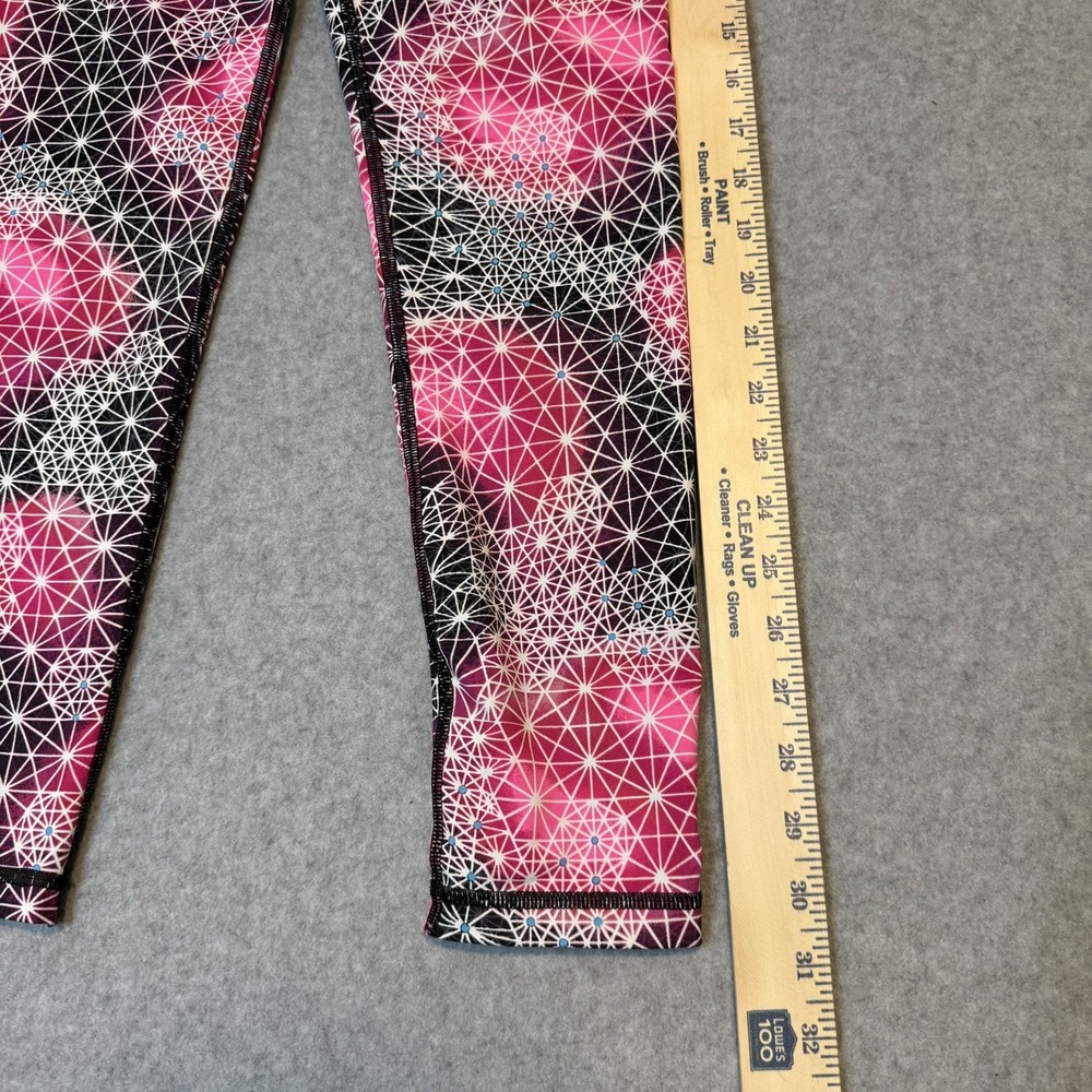 Victorias Secret Sport Knockout Leggings SIZE S Pink Black Sacred Geo Star Print - Picture 6 of 9